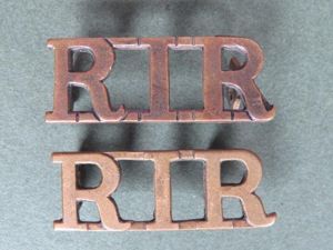 British Army The Royal Irish Regiment Shoulder Titles