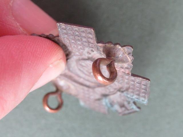 British Army Pre 1953 The Highland Light Infantry Officers Service Dress Collar Badge — image 4