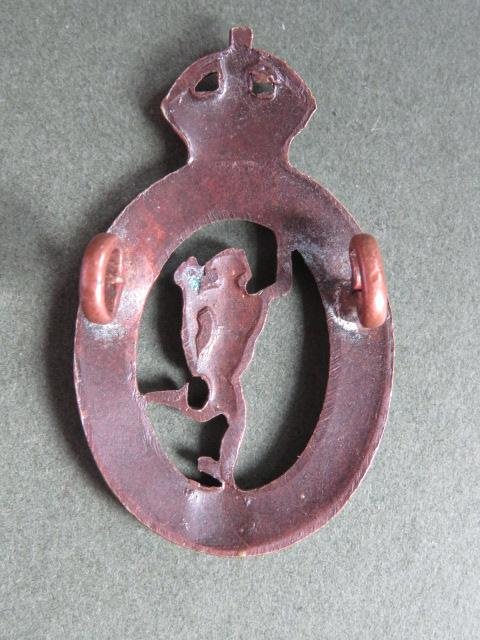 British Army Pre 1953 Royal Corps of Signals Officers Service Dress Collar Badge — image 2