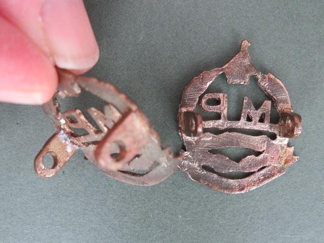 Zimbabwe Army Military Police Collar Badges — image 3