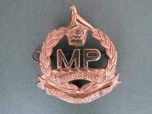 Zimbabwe Army Military Police Cap Badge