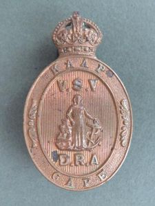 South Africa Cape Defence Rifle Association 1923-1943 Cap Badge