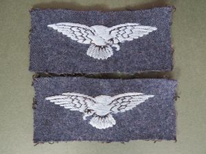 Royal Air Force WW2 / 1950's 'Eagle' Shoulder Patches