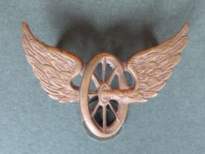 British Commonwealth Despatch Rider Arm Badge