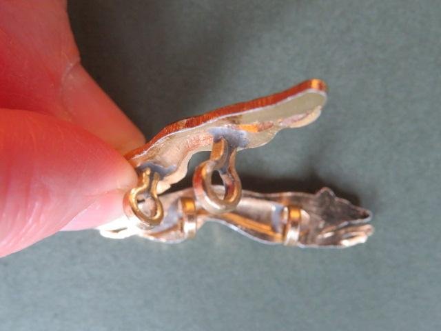 British Army Queens Own Yorkshire Yeomanry Collar Badges — image 4