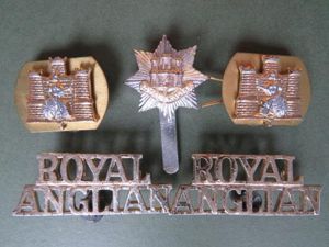 British Army 1st Battalion, The Royal Anglian Regiment Cap & …