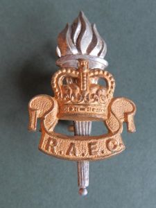British Army EIIR Royal Army Education Corps Officer's Cap Badge