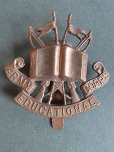 British Army Pre 1951 Army Education Corps Cap Badge