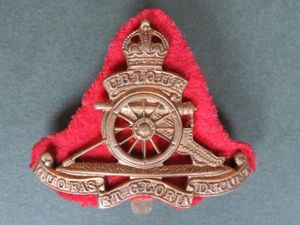 British Army 1947-1953 Royal Artillery Beret Badge