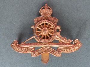 British Army 1947-1953 Royal Artillery Beret Badge