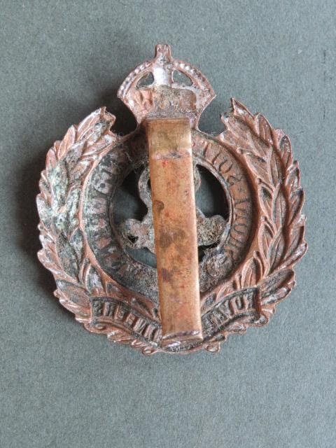 British Army The Corps of Royal Engineers KEVII Cap Badge — image 2