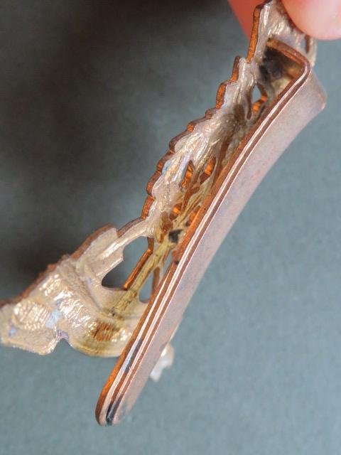 British Army Royal Pioneer Corps Cap Badge — image 3