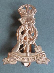 British Army Royal Pioneer Corps Cap Badge