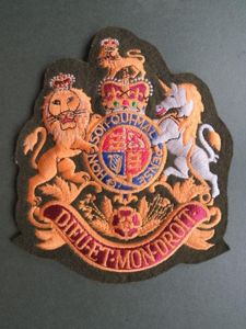 British Army Foot Guards Warrant Officer Class 1, Regimental Sergeant …