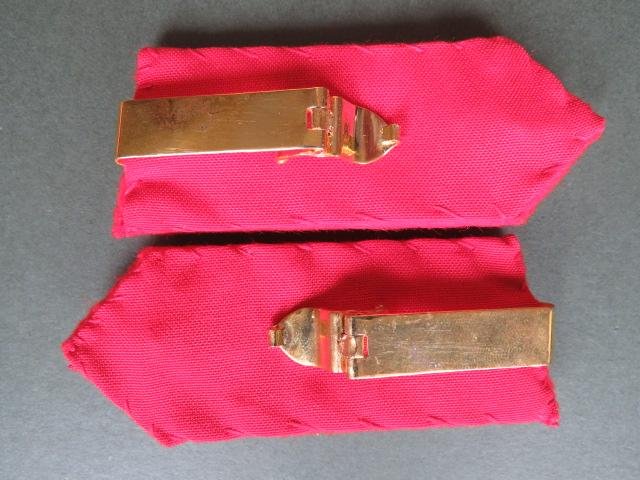 British Army / Royal Marines Staff Officer's 'No1 Dress' Gorget Tabs — image 2