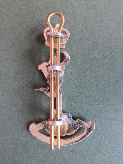 New Zealand Army Royal N.Z. Corps of Signals Post 1953 Cap Badge — image 2