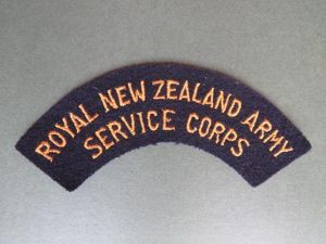 New Zealand Royal New Zealand Army Service Corps Shoulder Title