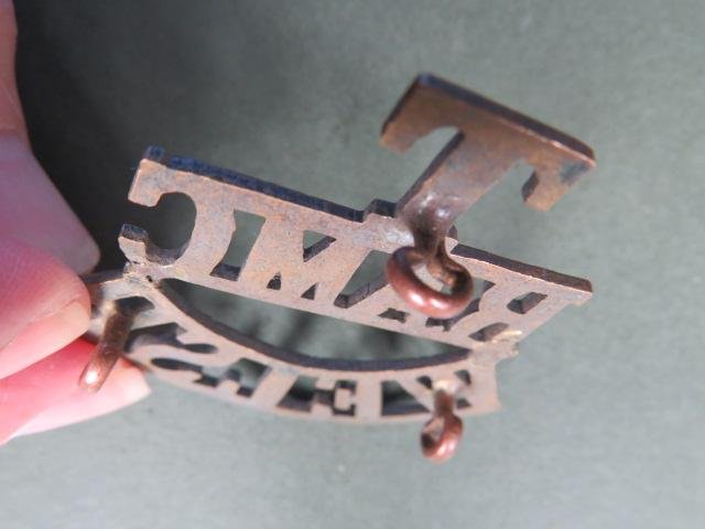 British Army 'RAMC WELSH' (Royal Army Medical Corps) Territorial Shoulder Title — image 3