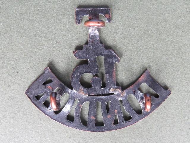 British Army 15th 'LONDON' (Civil Service Rifles) Territorial Shoulder Title — image 2