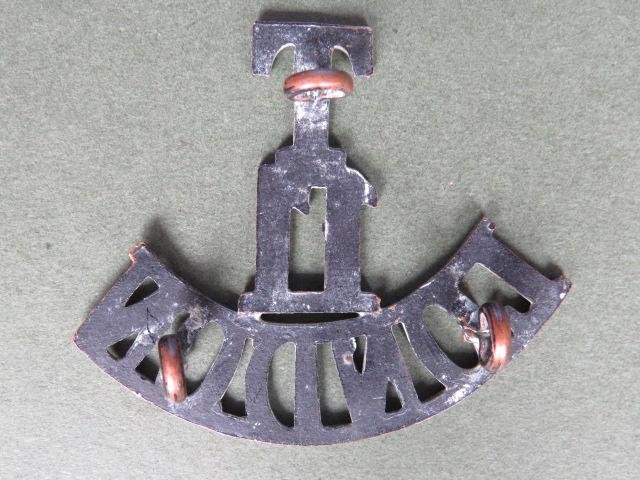 British Army 11th 'LONDON' (Finsbury Rifles) Territorial Shoulder Title — image 2