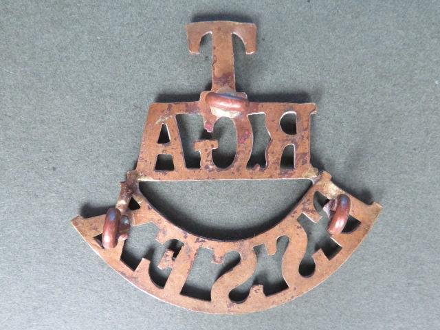 British Army Royal Garrison Artillery 'ESSEX' Territorial Shoulder Title — image 2