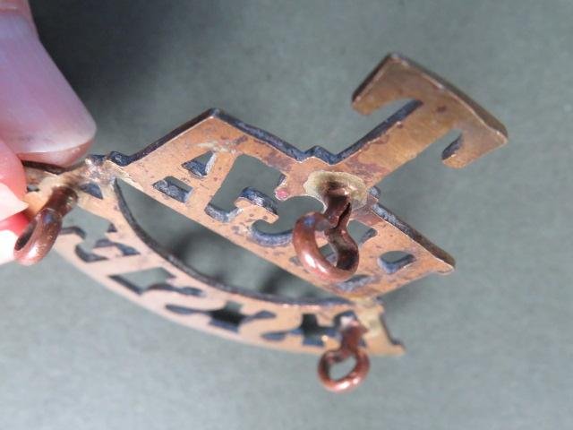 British Army Royal Garrison Artillery 'ESSEX' Territorial Shoulder Title — image 3