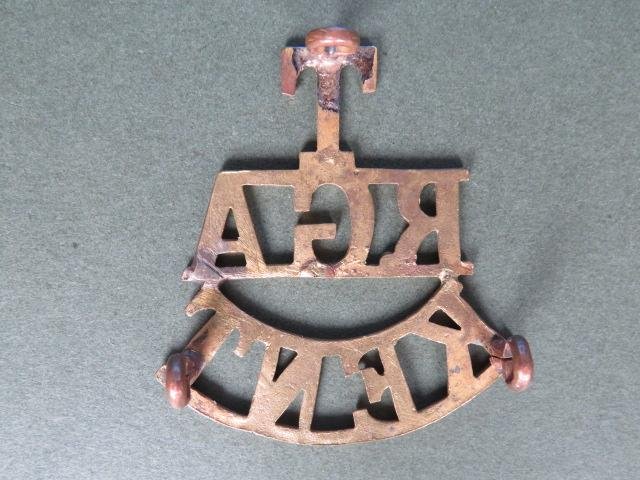 British Army Royal Garrison Artillery 'KENT' Territorial Shoulder Title — image 2
