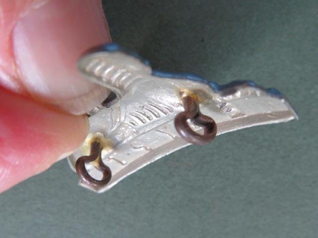 British Army The Manchester Regiment Post 1881 Pattern Collar Badge — image 3