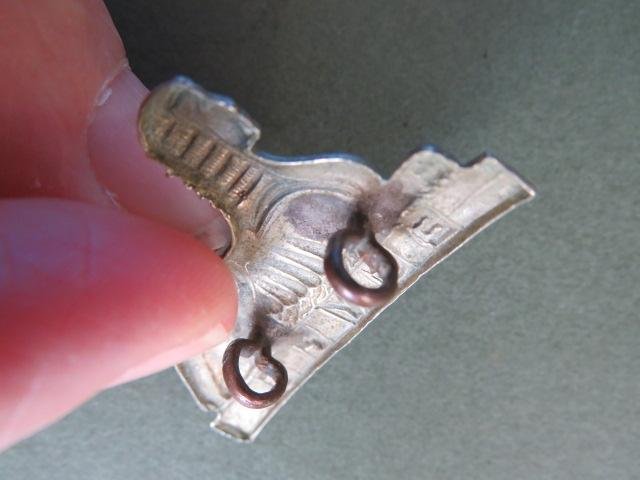 British Army 96th Regiment of Foot (The Manchester Regiment) Pre 1881 Pattern Collar Badge — image 4