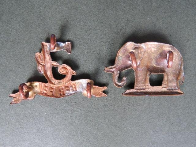 British Army Seaforth Highlanders Collar Badges — image 2