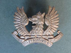 British Army The Ayrshire (Earl of Carrick's Own) Yeomanry Collar …