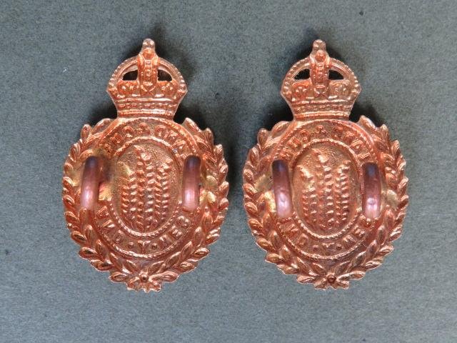 British Army Pre 1953 Westmorland & Cumberland Yeomanry Collar Badges — image 2