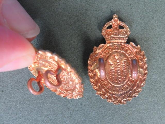 British Army Pre 1953 Westmorland & Cumberland Yeomanry Collar Badges — image 3