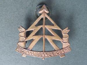British Army WW2 Reconnaissance Collar Badge