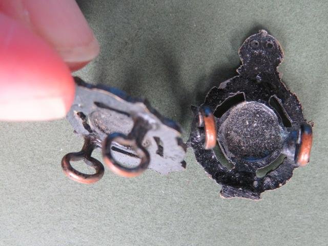 British Army Pre 1953 Royal Army Chaplains Department Officer's Service Dress Collar Badges — image 4