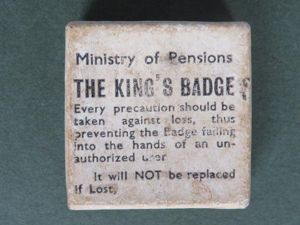 British Forces WW2 'Loyal Service' Lapel Badge in Box of …