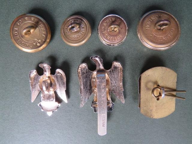 British Army The Royal Dragoons (1st Dragoons) Cap & Collar Badges & Buttons — image 2