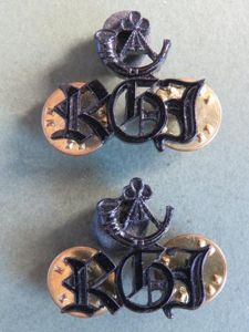 British Army Royal Green Jackets Shoulder Titles