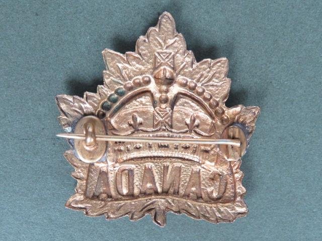 Canada WW1 'Overseas' General Service Cap Badge — image 2