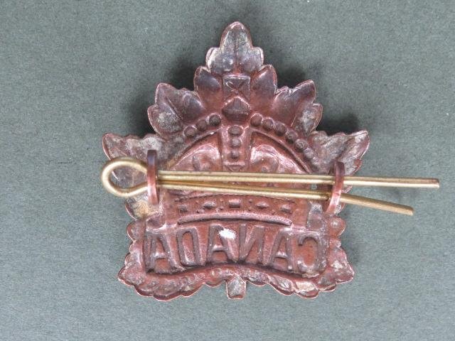 Canada WW1 'Overseas' General Service Cap Badge — image 2