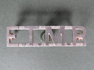 Canada Army E.T.M.R. (Eastern Townships Mounted Rifles) Shoulder Title