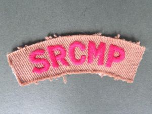 Southern Rhodesia Corps of Military Police Shoulder Title