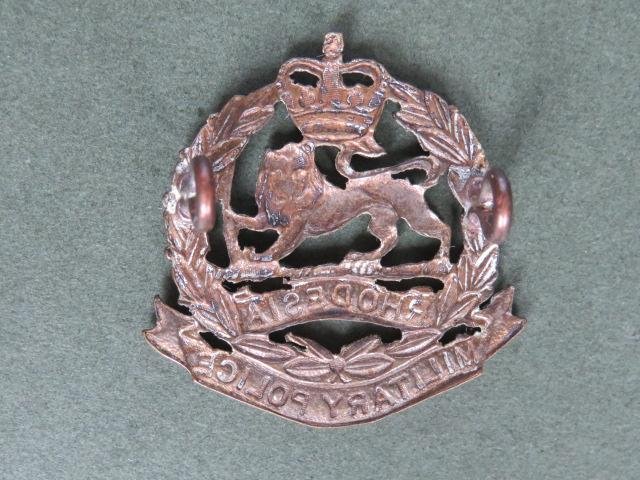 Rhodesia Army Military Police Collar Badge — image 2