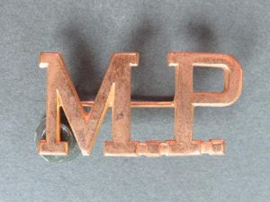 Australia Army WW1 / WW2 Period 'Military Police' Shoulder Title