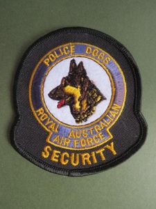 Australia Royal Australian Air Force 'Police Dogs (SECURITY)' Arm Patch