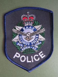 Australia Royal Australian Air Force 'Security Police' Arm Patch