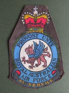 Australia Royal Australian Air Force 'Provost Unit' Arm Patch