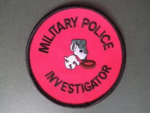 Australia Army 'Military Police Investigator' Arm Patch