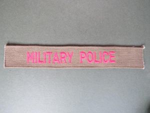 Australia Army 'Military Police' Breast Title