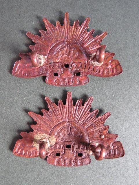 Australia 1921-1955 'Australian Instructional Corps' Collar Badges — image 2